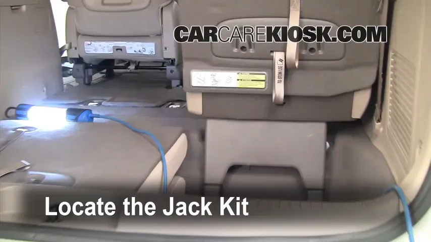 2010 Kia Sedona LX 3.8L V6 Jack Up Car Use Your Jack to Raise Your Car